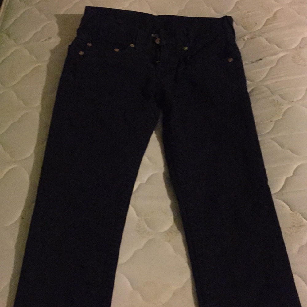 True Religion Jeans Black sz. 28 PERFECT CONDITION